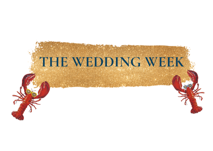 Wedding week lobster illustration